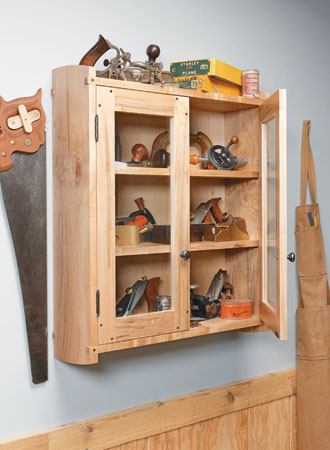 Wall-Mounted Tool Cabinet