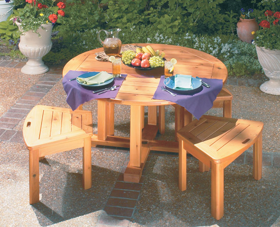 Homemade Square Patio Tables Patio Table Benches